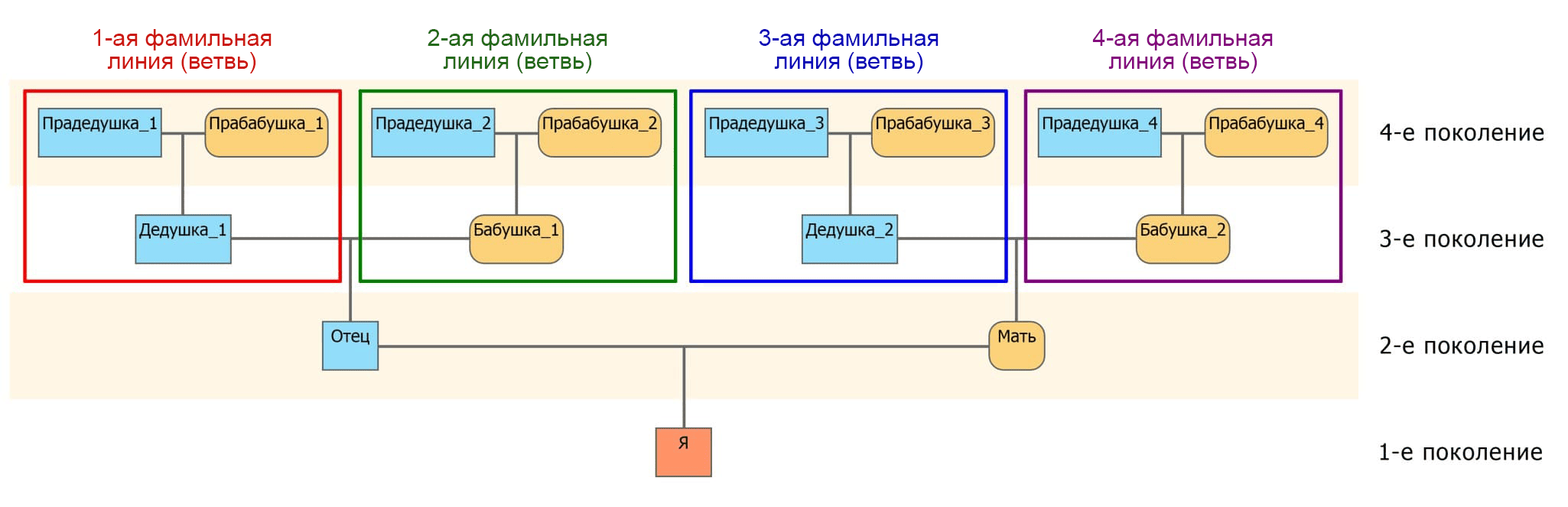 образец древа